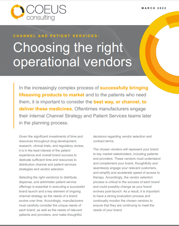 Choost the right operational vendor